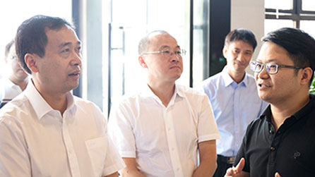 溫州市委常委、組織部長馬永良一行蒞臨中國計(jì)量大學(xué)·平陽工業(yè)設(shè)計(jì)研究院調(diào)研指導(dǎo)工作